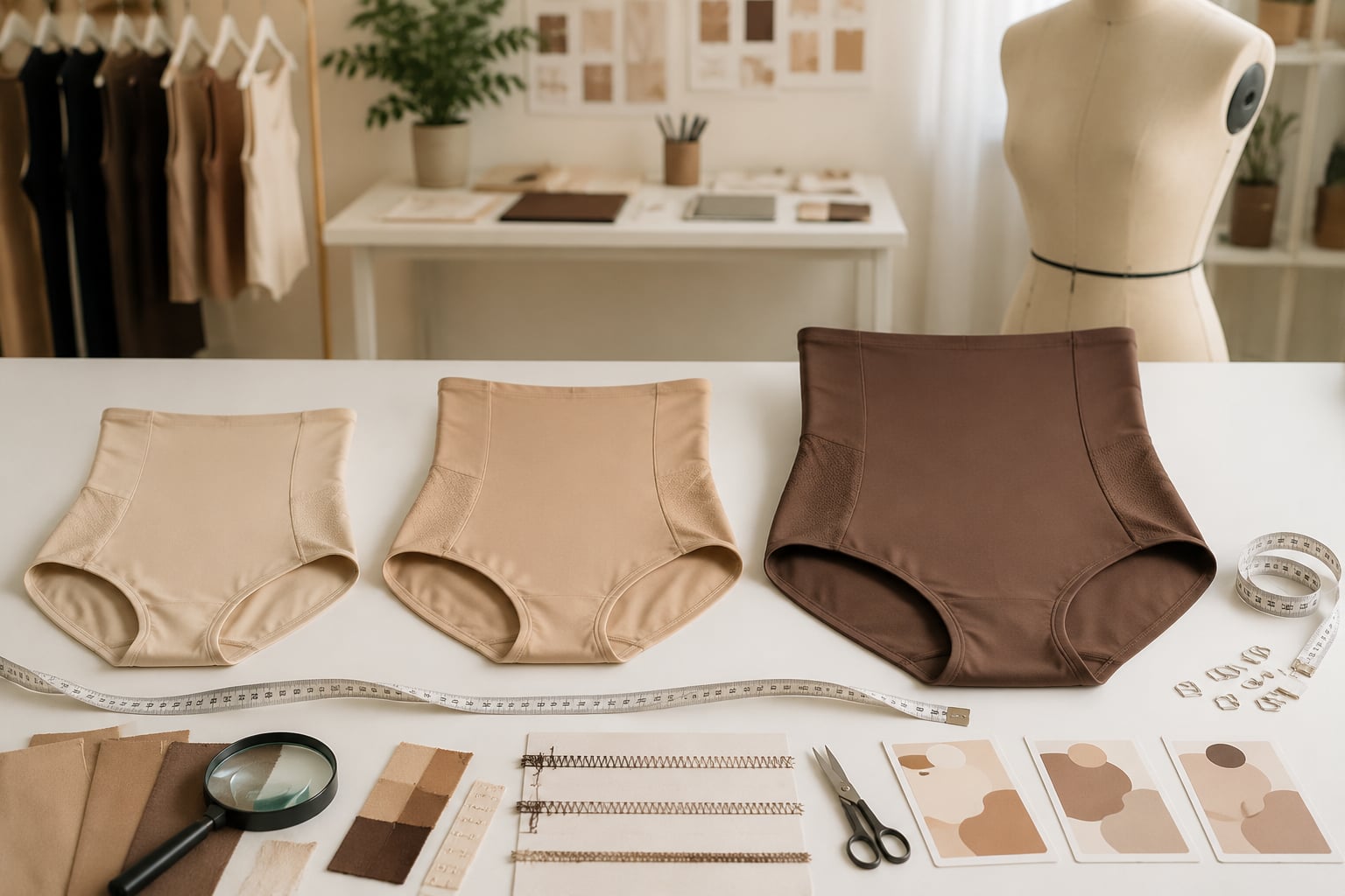 Shapewear sample development: van briefing tot referentiestaal