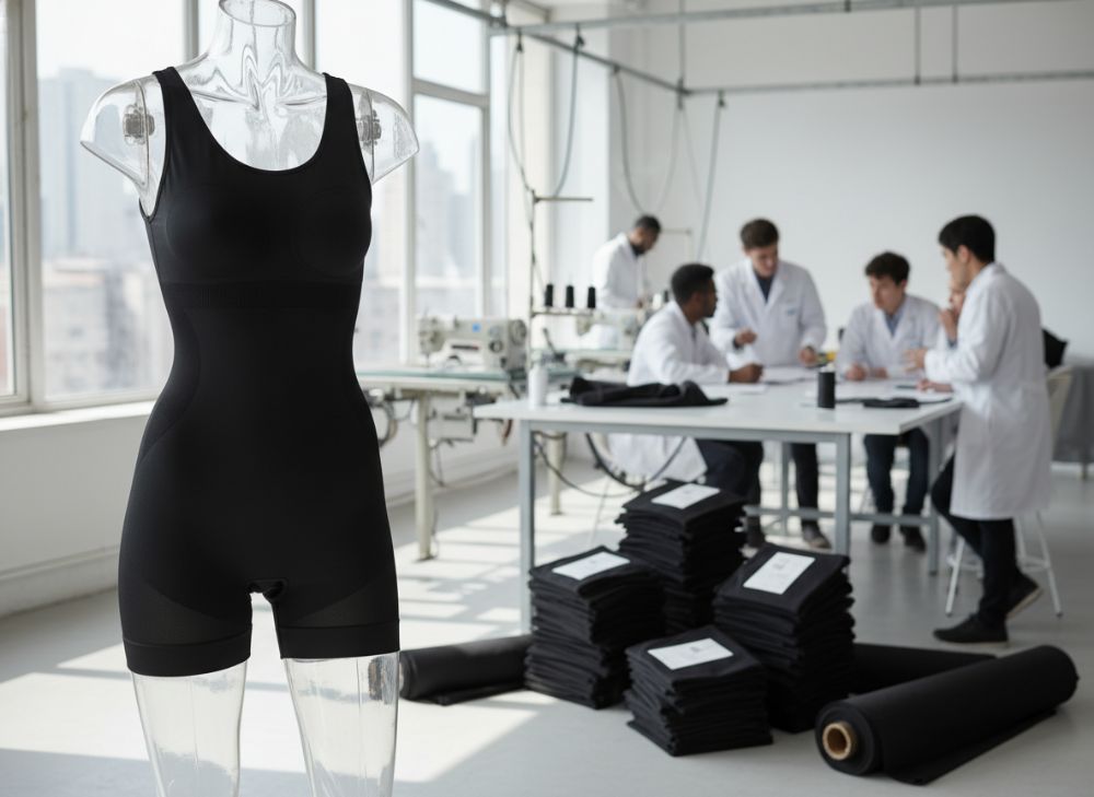 Zwarte Bodysuit Shapewear Fabrikant OEM