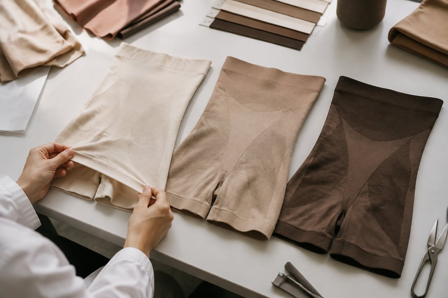 Compressieniveaus voor shapewear helder definiëren