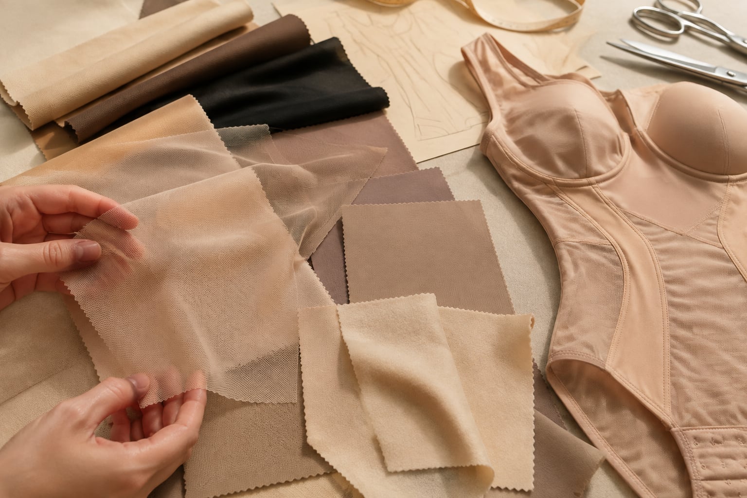 Shapewear material selection: zo kiest u de juiste stof