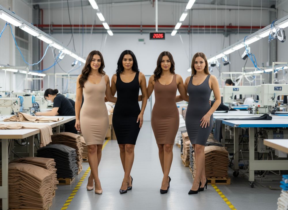 Groothandel Bodycon Shapewear Jurk Fabrikant 2026