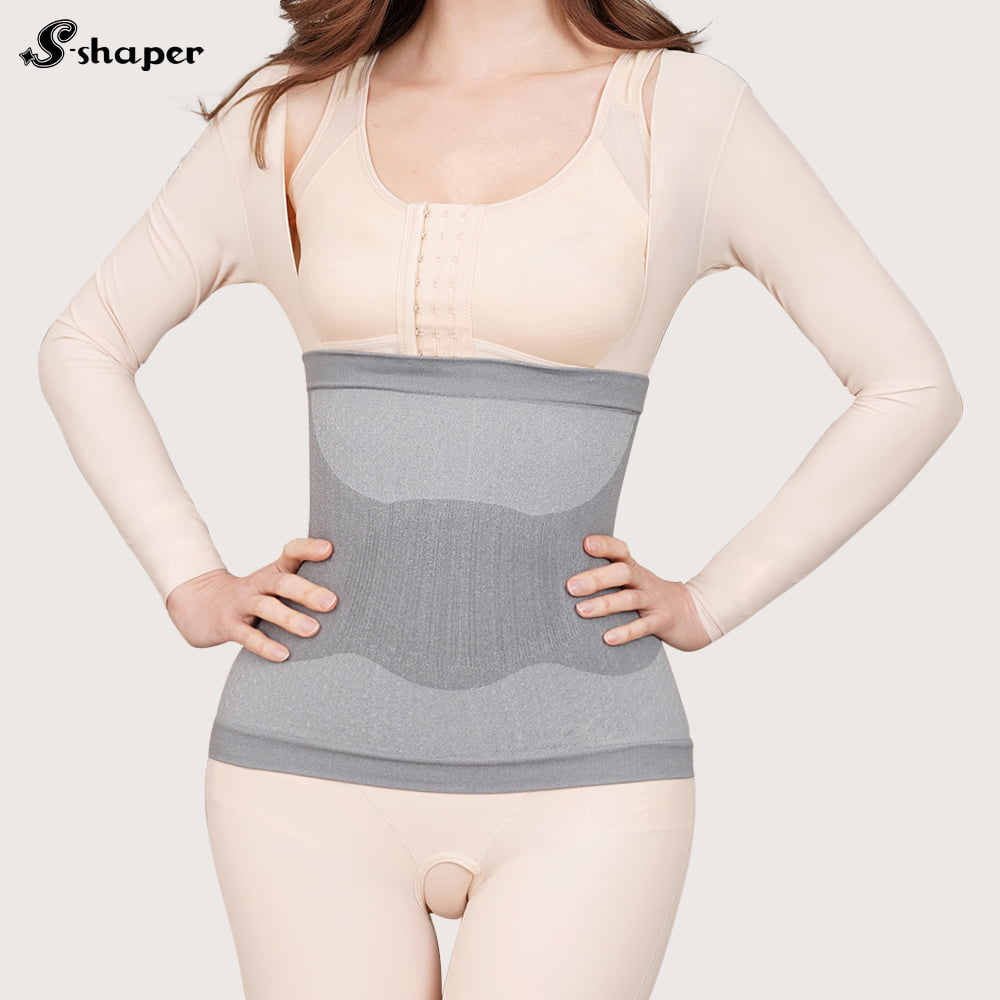 T-Shape taille-shaper met materiaalmix